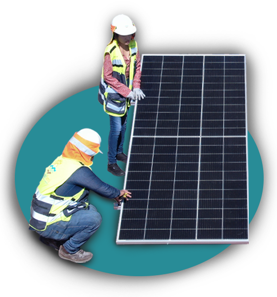 Instalación solar Industria de RuniSun